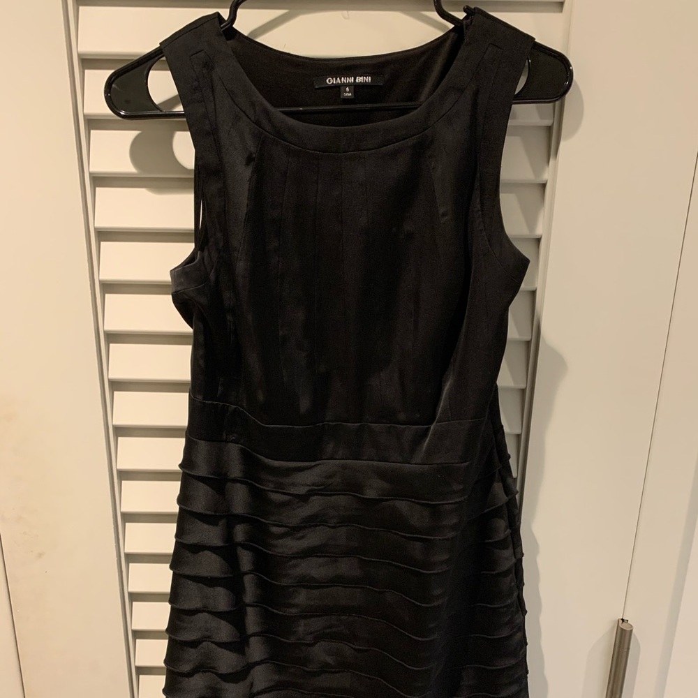 Black cocktail dress